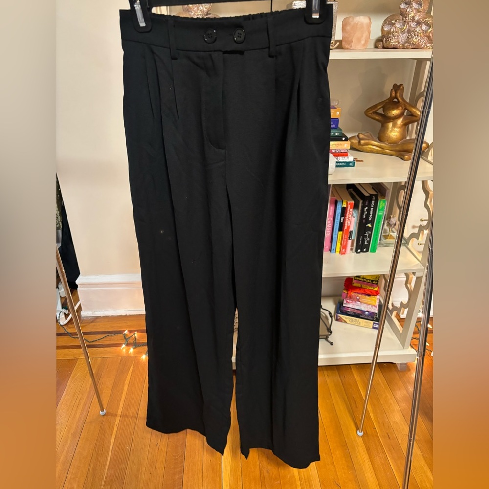 SHEIN black light weight trouser